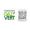 Autocollant Compatible 7 x 4 cm